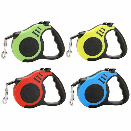Retractable Dog Leash 16.5FT – Automatic Extending Lead for Dogs of All Sizes