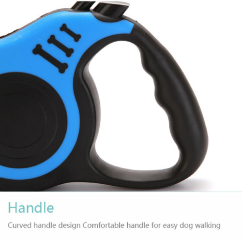 Retractable Dog Leash 16.5FT – Automatic Extending Lead for Dogs of All Sizes