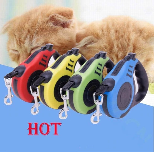 Retractable Dog Leash 16.5FT – Automatic Extending Lead for Dogs of All Sizes