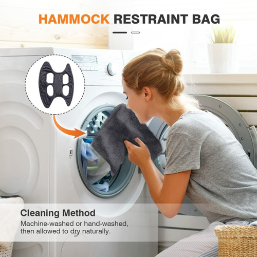 Pet Grooming Hammock Harness – Breathable Hanging Restraint Bag for Dogs & Cats