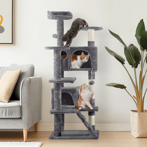 LuneluX Vertical Cat Lounge with Scratching Areas