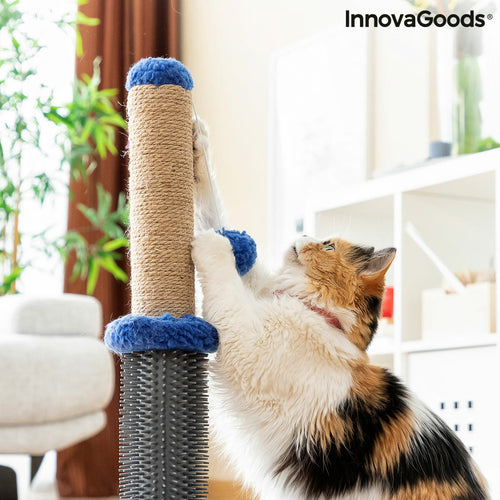 Interactive Cat Scratcher with Rolling Ball