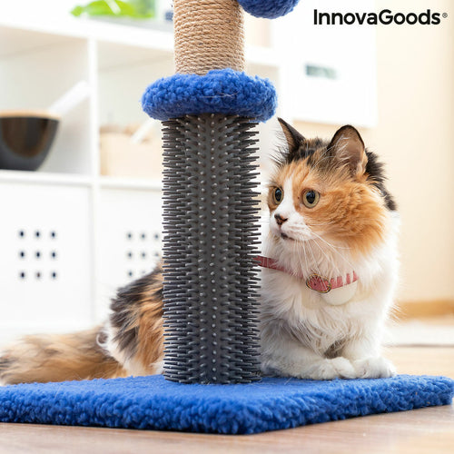 Interactive Cat Scratcher with Rolling Ball