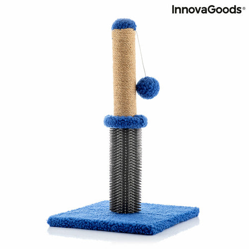 Interactive Cat Scratcher with Rolling Ball