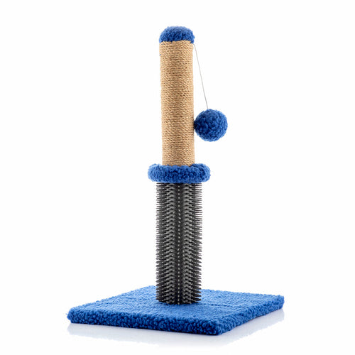 Interactive Cat Scratcher with Rolling Ball