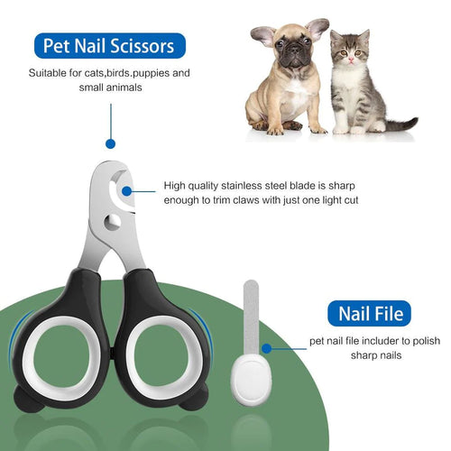 7-in-1 Pet Grooming Kit – Complete Home Grooming Set for Dogs & Cats