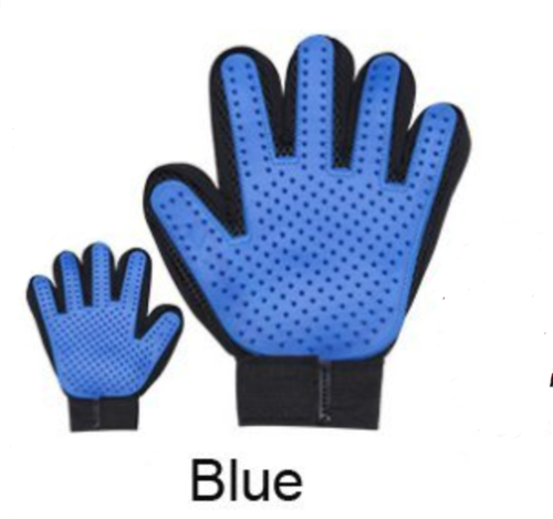 Pet Hair Remover Grooming Gloves – Deshedding Brush Mitt for Dogs & Cats