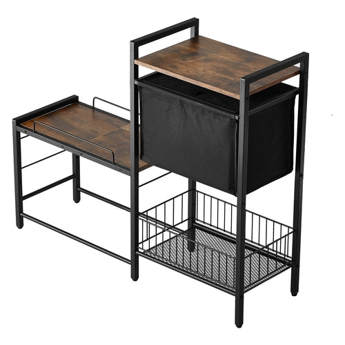 Elevated Pet Feeding Station with Storage