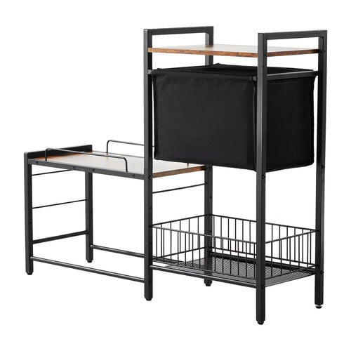 Elevated Pet Feeding Station with Storage